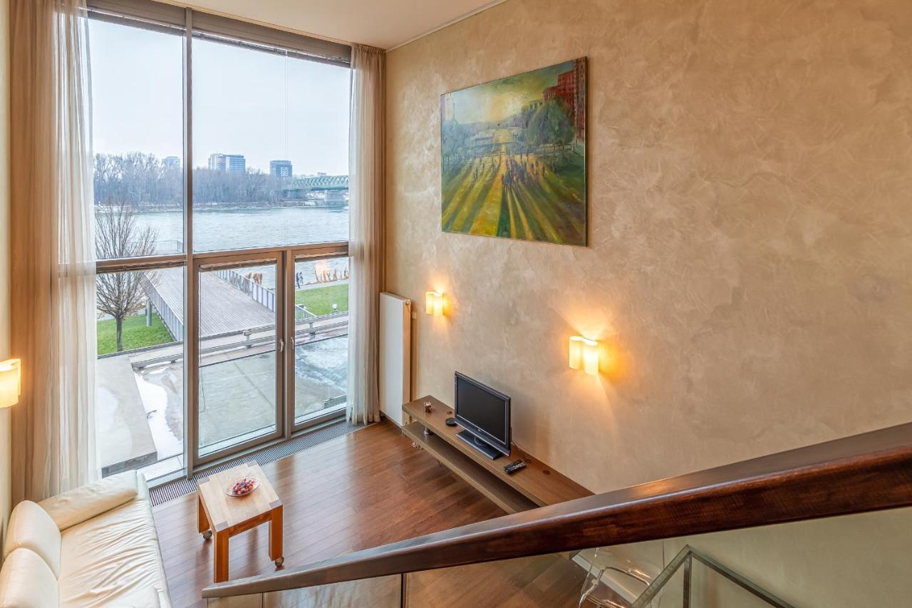 Luxury With Danube River View Bratislava Exterior foto