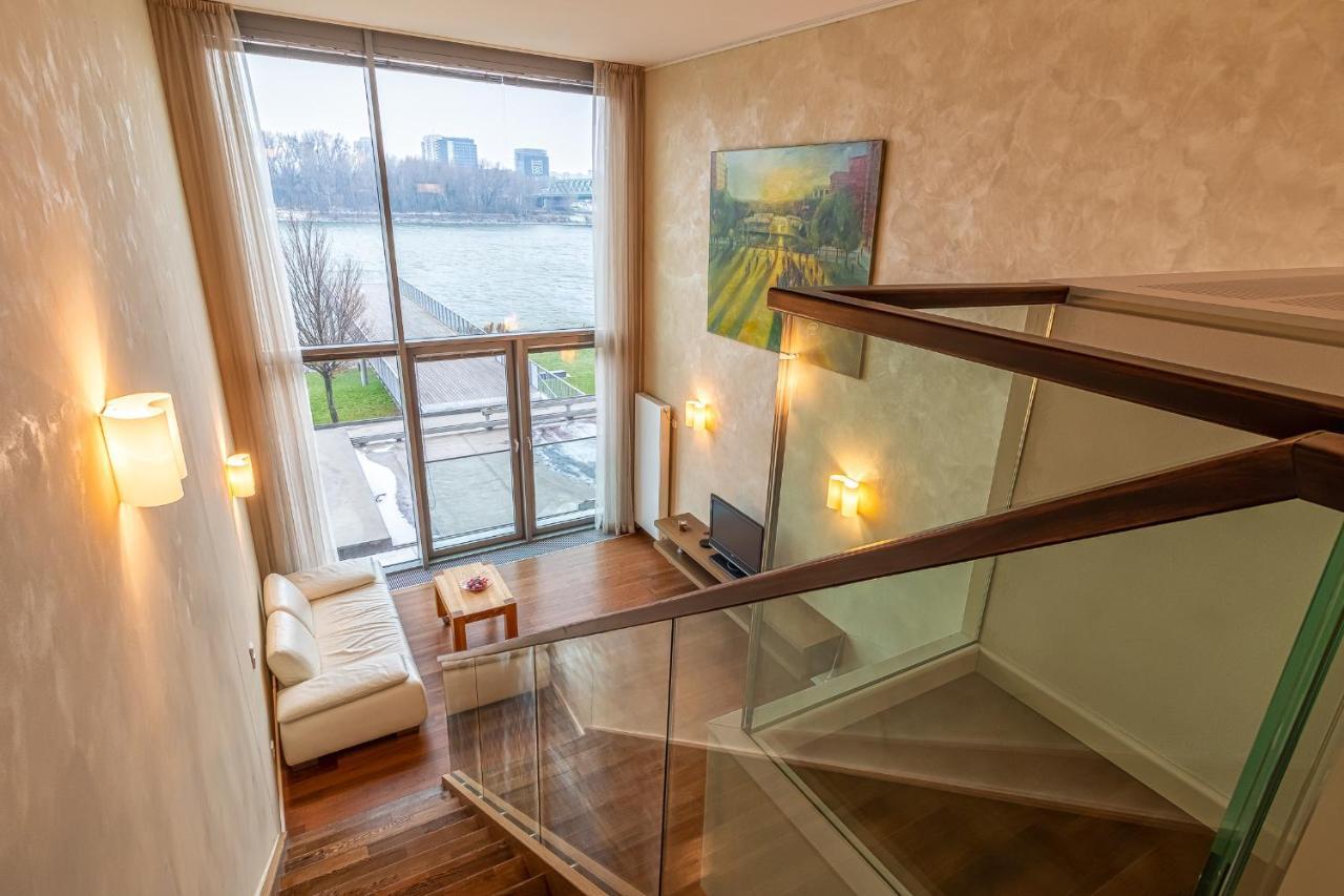 Luxury With Danube River View Bratislava Exterior foto